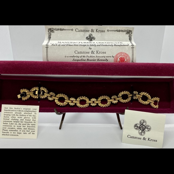 Camrose & Kross Jewelry - Jacqueline Kennedy Collection Ruby Red CZ Bracelet